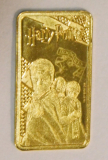 Harry Potter kleiner Miniatur Goldbarren 1/100 Unze Feingold 999 1,5x0,8cm