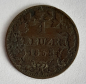 Preview: Alte Münze 1 Kreuzer 1865 Darmstadt Hessische Scheidemünze 1,4cm