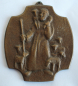 Preview: Kleines Bronze Kreuz Der gute Hirte 8x7cm #9