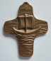 Preview: Bronze Kreuz Segelschiff Maria Laach 9,3x7,5cm #17