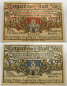 Preview: Altes Notgeld 25 + 50 Pfennig Stadt Zülz Ober Schlesien 1921