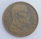 Preview: Alte Bronze Medaille Tomas G. Masaryk 1850 1990 Tschechoslowakei O. Spaniel Ø6cm