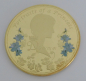 Preview: Gigant Medaille Lady Diana - Portraits of a Princess blauer Stein Ø70mm