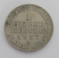 Preview: 1 Silbergroschen 1857 A 30 einen Thaler Scheidemünze Friedrich Wilhelm IV 2,04g