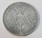 Preview: 3 Mark Deutsches Reich Sachsen 1909 E Friedrich August Silber 900 16,6g Ø3,3cm