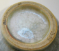 Preview: Art Deco Keramik Vase Richard Uhlemeyer hellgrau marmoriert 19,5cm (N)