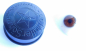 Preview: Altes Glasauge Augenprothese braun Optiker + Dose F. Ad. Müller Wiesbaden #e