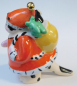 Preview: Porzellanfigur Katze Weihnachtsmann Villeroy & Boch Animal Park Benedikt 1997