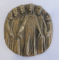 Preview: Bronze Relief von Joseph Krautwald Motiv ? 12x11,5cm