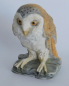 Preview: Porzellanfigur Raufußkauz Eule AK Kaiser Nr. 769 Landherr Bisquit farbig 9,5cm