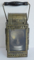 Preview: Bahnlampe Signallampe A Sartorius Wuppertal 1961 Eisenbahnlampe Bahnhofslampe DB