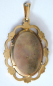 Preview: Alter Jugendstil Anhänger Fotoanhänger Double oval 3,7x3cm