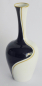 Preview: Vase Rosenthal schwarz weiß gold Nr.42 Fifties Design 16,5cm