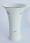 Preview: Vase Augarten Wien Dekor 5089 Wiener Rose Rote Rose grüner Rand 103 / 1 1/2 15cm