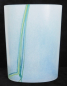 Preview: Vase Rainbow Kosta Boda Design Bertil Vallien signiert oval 12,7x8 H16,5cm