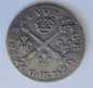 Preview: Uralte original Münze 5 Sols Frankreich 1704 Silber 1,5g Ø1,8cm