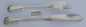 Preview: 1 Fischmesser + 1 Fischgabel WMF Augsburger Faden Straußenmarke versilbert I/0