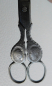 Preview: Alte Schere Andenken Kaiser Wilhelm II + Auguste Victoria Herst. aus Solingen 14,4cm