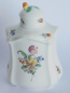 Preview: Teedose Nymphenburg bunte Blumen I. Wahl handbemalt ca8,8x7,4cm H 12,5cm