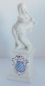 Preview: Porzellanfigur Nymphenburg Putto Trompete 636a weiß Wappen farbig Bustelli 16cm