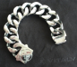 Preview: Breites Armband Vitaly Integer Edelstahl Panzerarmband 16,5cm