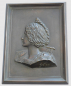 Preview: Jugendstil Bronze Relief Portrait Frau plastisch sign. GW 99 A. Lessiack Hamburg