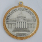 Preview: Alte Medaille Wiesbaden Kurhaus Volkslauf 1967 Andenken Silber 800 7,5g Ø2,8cm