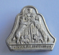 Preview: Altes Abzeichen Nadel Fachschule ungarische Hirtenhunde 3x3,2cm Silber 800 6,5g