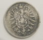Preview: 1 Mark Deutsches Reich 1878 J Silber 900 5,27g Ø2,4cm