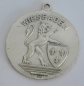 Preview: Alte Medaille Wiesbaden Kurhaus Volkslauf 1967 Andenken Silber 800 7,5g Ø2,8cm