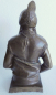 Preview: Detaillierte Bronze Skulptur Büste Häuptling Sitting Bull Native American 21cm