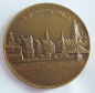 Preview: Bronze Medaille Frankfurt Briefmarken Ausstellung Fraba 1968 Ø5cm