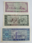 Preview: 3 Banknoten Rumänien: 10 Lei - 25 Lei - 100 Lei 1966