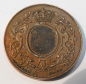 Preview: Alte Bronze Medaille Emma Königinmutter Niederlande 1907 Friesland Ø4,4cm