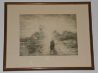 Schablitho Spaziergang Hartmut Henschel 1977 47x37,7 (N)
