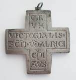 Anhänger Ulrichskreuz Heiliger Ulrich Kreuz 4,3x4,3cm