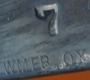 Seltenes Jugendstil Thermometer von WMF Relief Weinlaub Fuchs Tischaufsteller