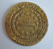 Medaille / Plakette Cacib UCI Luxembourg Rassehunde Zuchtschau Wiesbaden 1971