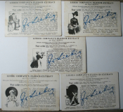 5 alte Liebig Sammelbilder Der Carneval von Venedig