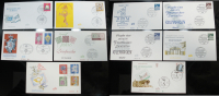 10x Ersttagsbrief Rollenmarken Briefmarke Philatelisten Postmuseum Buch
