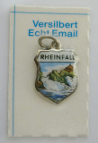 Rheinfall Anhänger für Bettelarmband versilbert Email Andenken