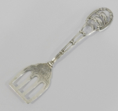 Sardinenheber Fische Silber 800 Widmann 11,2cm 11,6g