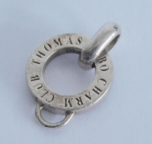 Thomas Sabo Charmträger Element für Anhänger Charm Silber 925 Ø1,5cm