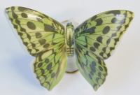 Porzellanfigur bunter Schmetterling Rudolf Kämmer 7x6cm (5