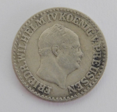 1 Silbergroschen 1857 A 30 einen Thaler Scheidemünze Friedrich Wilhelm IV 2,04g