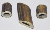 3 Serviettenringe echt Horn Hirschhorn 2/4cm Tuchring basteln Deko #1204