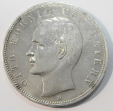 5 Mark Deutsches Reich Bayern 1903 D Otto Silber 900 27,6 g Ø3,8cm