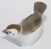 Porzellanfigur Vogel Sperling Spatz Bing & Gröndahl Emil Petersen Nr. 2494 5cm (N)