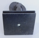 Kleine abstrakte Bronze Skulptur Christoph Wank ZDF Kleinkunstpreis 11,5cm