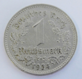 1 Reichsmark 1934 A 4,7g Ø2,2cm